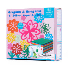 Load image into Gallery viewer, Tooky Toy - Origami &amp; Kirigami Paper Art Set - Flowers
