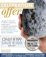 Load image into Gallery viewer, Sh&#39;Zen Skin Stimulator (Black Bath Sponge) - Oval
