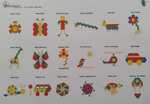 Pattern Blocks & Activity Cards