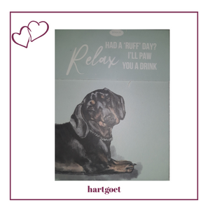 Paws for thought notepad - I'll paw you a drink
