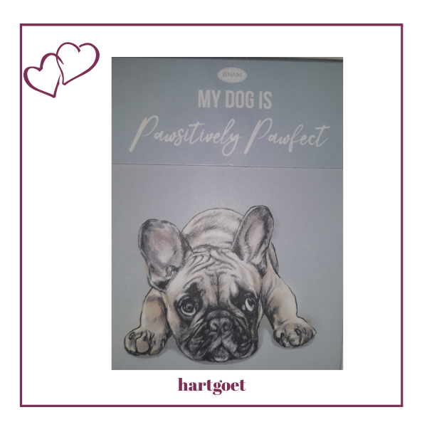Paws for thought notepad - My dog is pawsitively pawfect