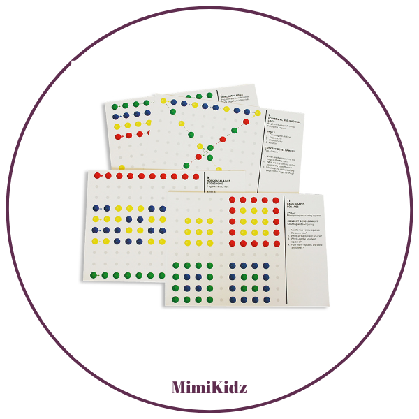 Pegboard Pattern Cards