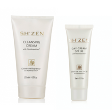 Load image into Gallery viewer, Sh&#39;Zen PhytoExquisites Cleansing Cream (125ml) &amp; Day Cream SPF30 (50ml)
