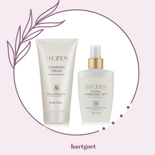 Load image into Gallery viewer, Sh&#39;Zen PhytoExquisites Cleansing Cream (125ml) &amp; Floral Hydrating Mist (125ml)
