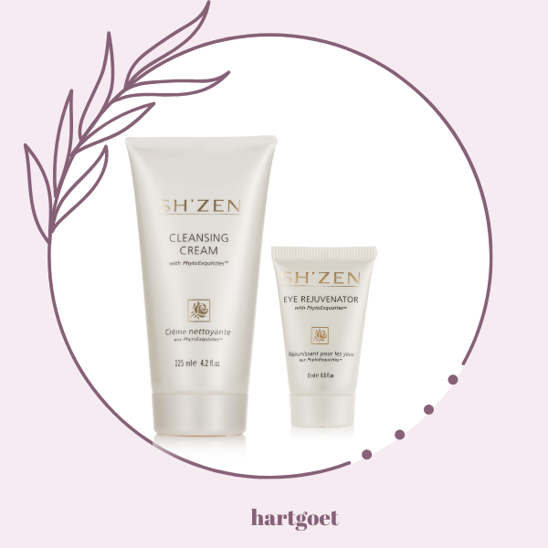 Sh'Zen PhytoExquisites Cleansing Cream (125ml) & Eye Rejuvenator (15ml)