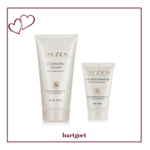 Load image into Gallery viewer, Sh&#39;Zen PhytoExquisites Cleansing Cream (125ml) &amp; Eye Rejuvenator (15ml)
