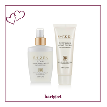 Load image into Gallery viewer, Sh&#39;Zen Phyto Floral Hydrating Mist (125ml) &amp; Renewing Night Cream (50ml)
