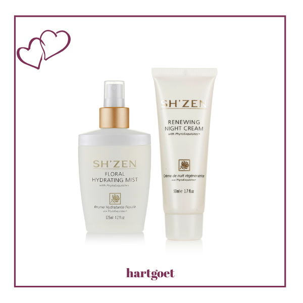 Sh'Zen Phyto Floral Hydrating Mist (125ml) & Renewing Night Cream (50ml)