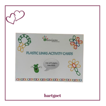 Load image into Gallery viewer, Greenbean Activity Cards - Plastic Links

