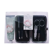 Load image into Gallery viewer, Protea Manicure Set and Hand &amp; Nail Cream (30ml)
