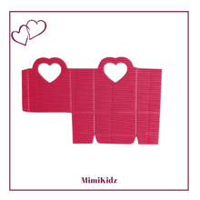 Load image into Gallery viewer, Small Gift Box - Red Heart - Set of 3
