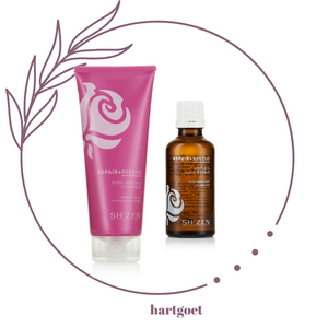 Sh'Zen Repair & Rescue Rebalancing Shampoo & Hot Oil Repair