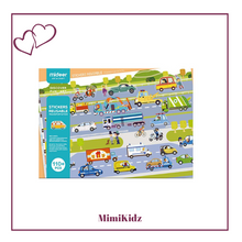 Load image into Gallery viewer, Mideer Reusable Stickers - Transportation
