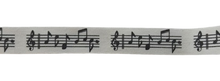 Load image into Gallery viewer, Printed Ribbon - Music Notes
