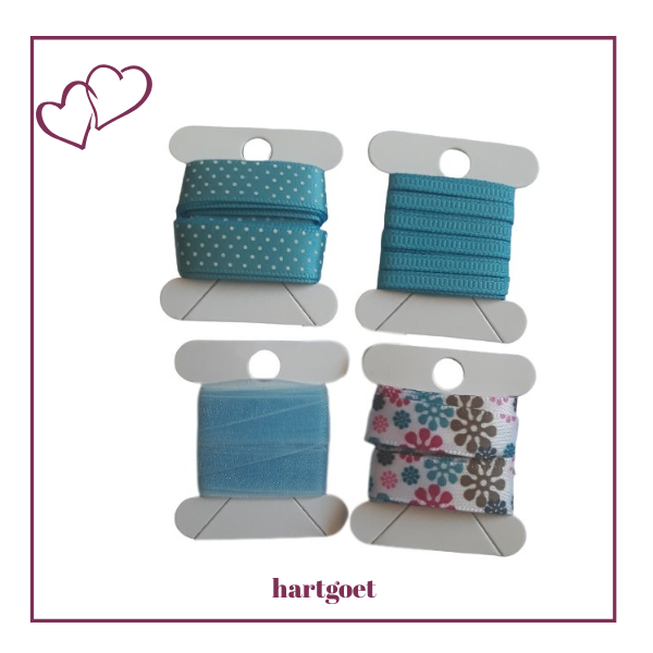 Ribbon Pack - Blue (4 x 1m)