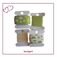 Load image into Gallery viewer, Ribbon Pack - Green (4 x 1m)
