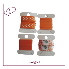Load image into Gallery viewer, Ribbon Pack - Orange (4 x 1m)
