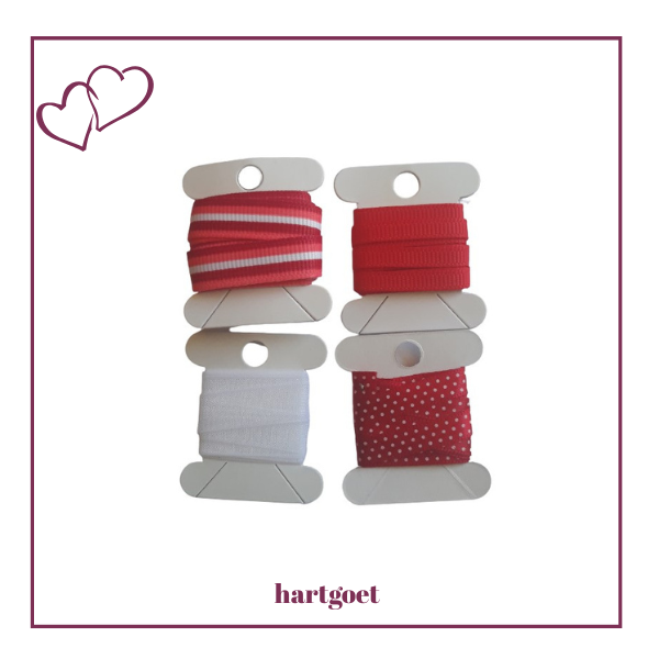 Ribbon Pack - Red (4 x 1m)