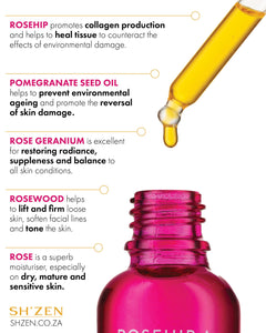 Sh'Zen Rosehip A+Facial Essence (30ml)