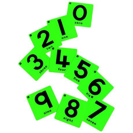 Plastic Rubbing Plates - Numbers | hartgoet