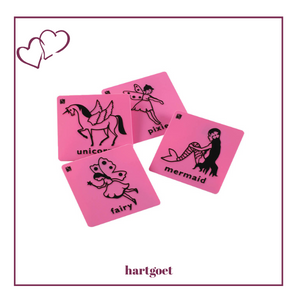 Plastic Rubbing Plates - Fairies