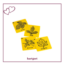 Load image into Gallery viewer, Plastic Rubbing Plates - Leaves
