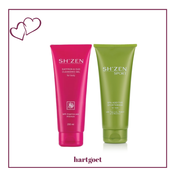 Sh'Zen Saffron Oud Cleansing Gel & Spa Additive Sportswash