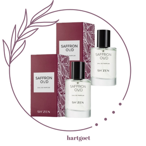 Sh'Zen Saffron Oud Eau de Parfum (2 x 50ml)