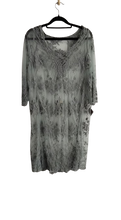 Load image into Gallery viewer, Lace Dress &amp; Sleeveless Shift Dress -Sage - L
