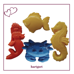 Sand Moulds - Set of 4