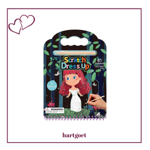 Tooky Toy - Scratch Art Kit:  Dress-up