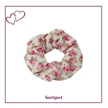 Load image into Gallery viewer, Hair Scrunchie - Pink Floral
