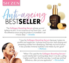 Load image into Gallery viewer, Sh'Zen Collagen Boosting Serum for face

