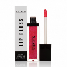 Load image into Gallery viewer, Shzen watermelon lip gloss with packaging
