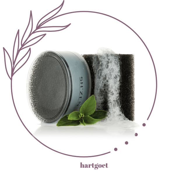 Sh'Zen Skin Stimulators (black bath sponges):  1 x oval & 1 x retangle