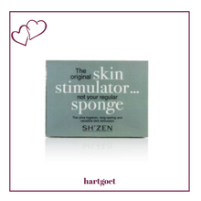Load image into Gallery viewer, Sh&#39;Zen Skin Stimulator (Black Bath Sponge) - Rectangle
