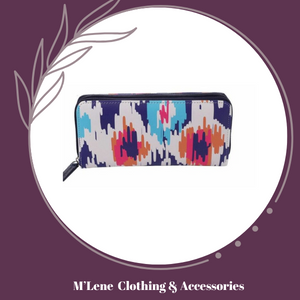 SoGood-Candy - One Zip Wallet - Ikat