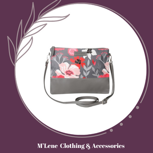 SoGood-Candy Slingbag - Grey & Pink Retro