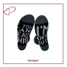 Load image into Gallery viewer, Socks - I&#39;m off duty
