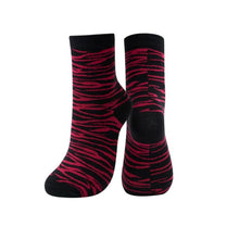 Load image into Gallery viewer, Socks - Zebra Print - Hot Pink
