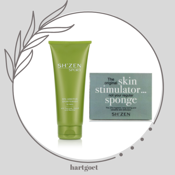 Sh'Zen Spa Additive Sportswash & Rectangle Skin Stimulator