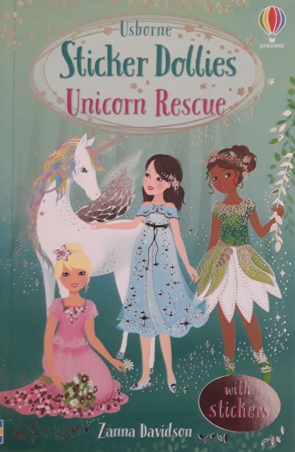Sticker Dollies:  Unicorn Rescue