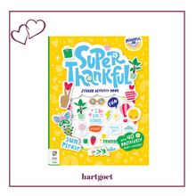 Load image into Gallery viewer, Mindful Me - Super Thankful Sticker Activity Book

