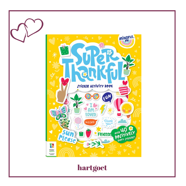 Mindful Me - Super Thankful Sticker Activity Book