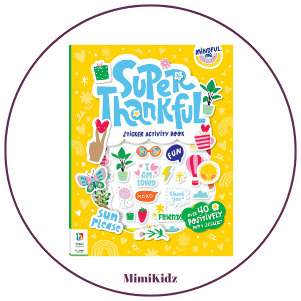 Mindful Me - Super Thankful Sticker Activity Book