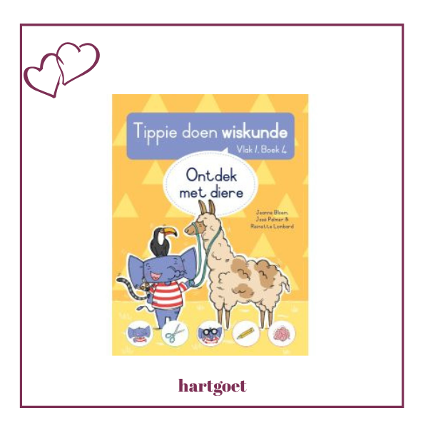 Tippie doen wiskunde - Vlak 1 - Boek 4 - Ontdek met diere