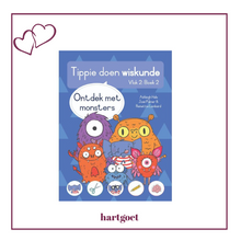 Load image into Gallery viewer, Tippie doen wiskunde - Vlak 2 Boek 2 - Ontdek met  monsters
