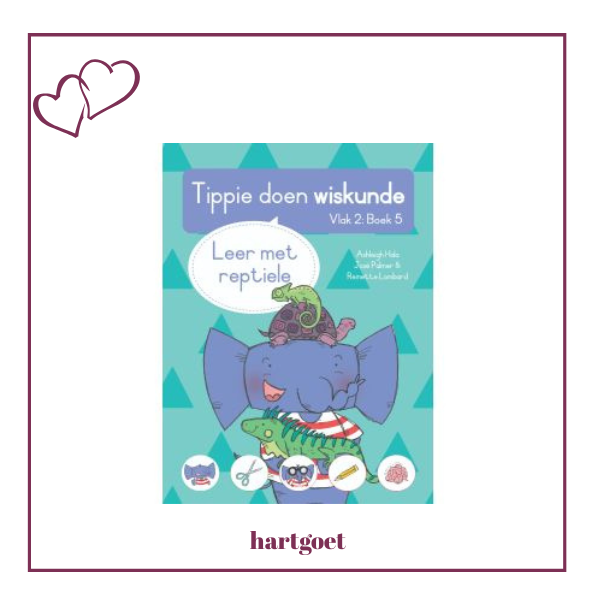 Tippie doen wiskunde - Vlak 2 Boek 5 - Leer met reptiele