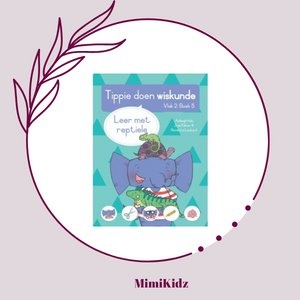 Tippie doen wiskunde - Vlak 2 Boek 5 - Leer met reptiele