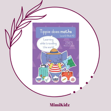 Load image into Gallery viewer, Tippie does maths - Level 2 Book 10 - Learning while travelling the world
